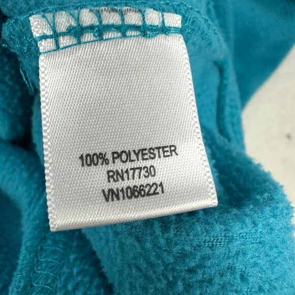 Mossimo Womens Teal Zip-Up Hooded Jacket Size 16W Polyester With Pockets - Picture 4 of 5